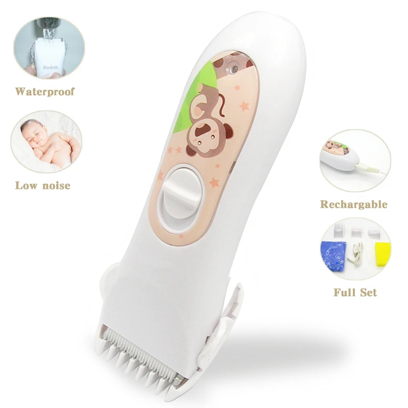 

2021Baby Electric Hair Clipper Manscaped Ball Trimmer Waterproof Hair Trimmers Clipper For Children Low Noise Hair Cutter