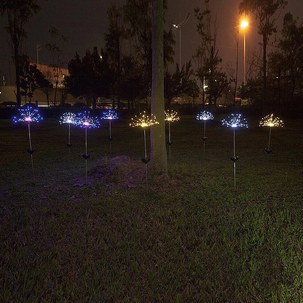

Outdoor LED Solar Firework Lights 90/120/150/200 LED Waterproof String Fairy Light For Home Garden Street Christmas Decoration