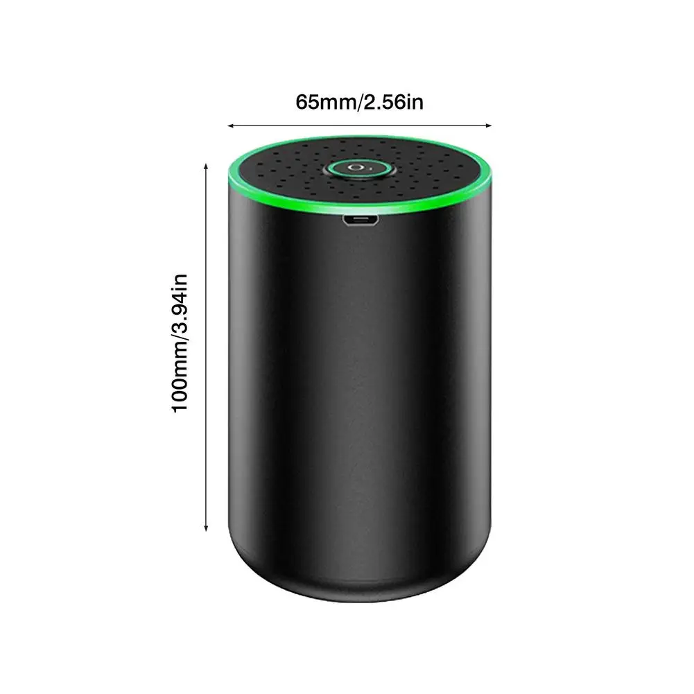 Wireless Portable Car Diffuser Humidifier Low Noise Auto Air Purifier Freshener Ozone Generator With LED Light | Автомобили и