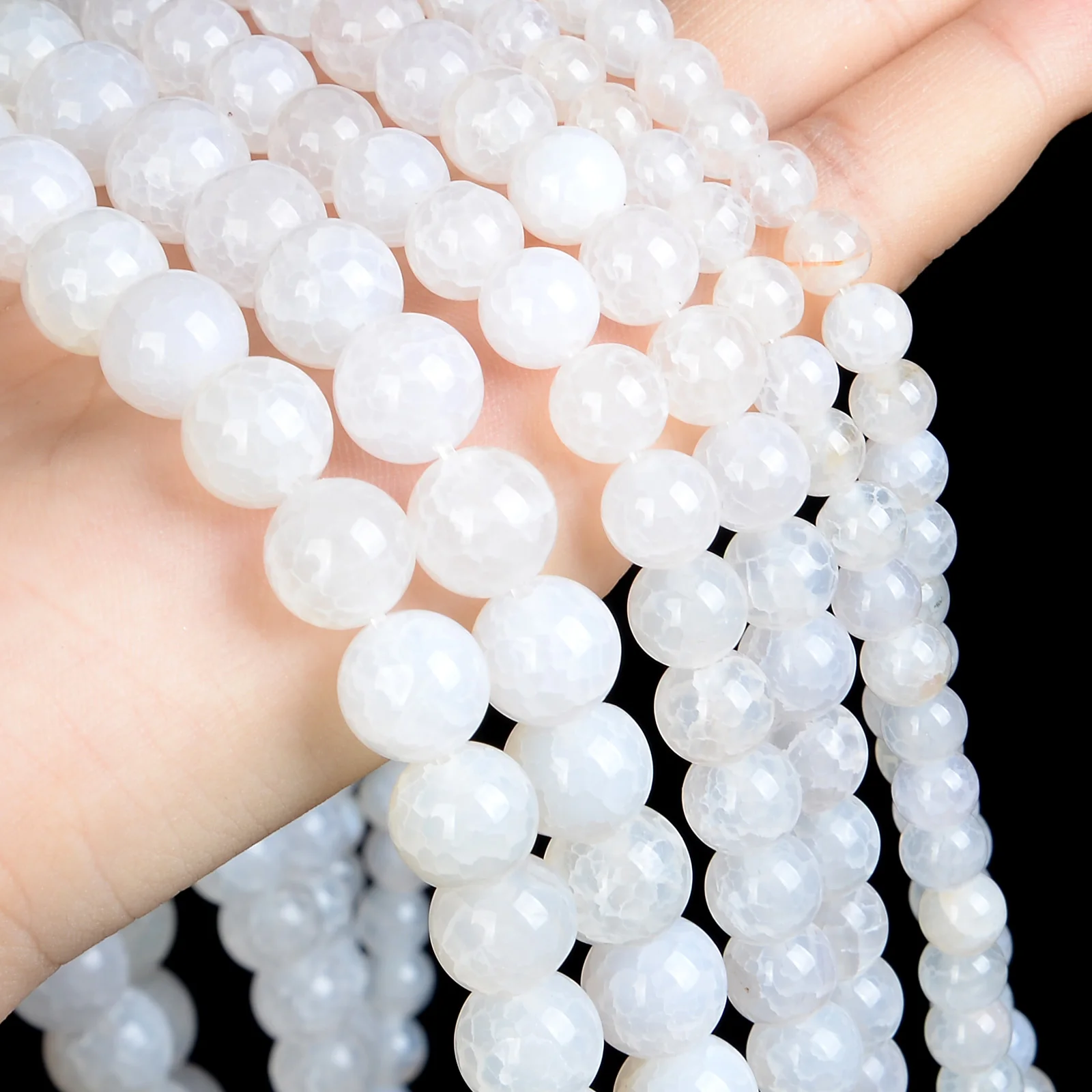 Бусины из натурального камня для изготовления ювелирных изделий 6/8/10 мм - купить