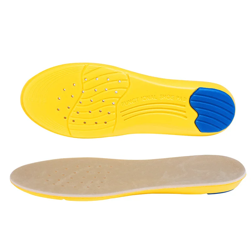 

Sport Shock-Absorbing Gel Insoles Support High Arch Stretch Rebound Breathable Foot Insoles Tailorable For Running Outdoor