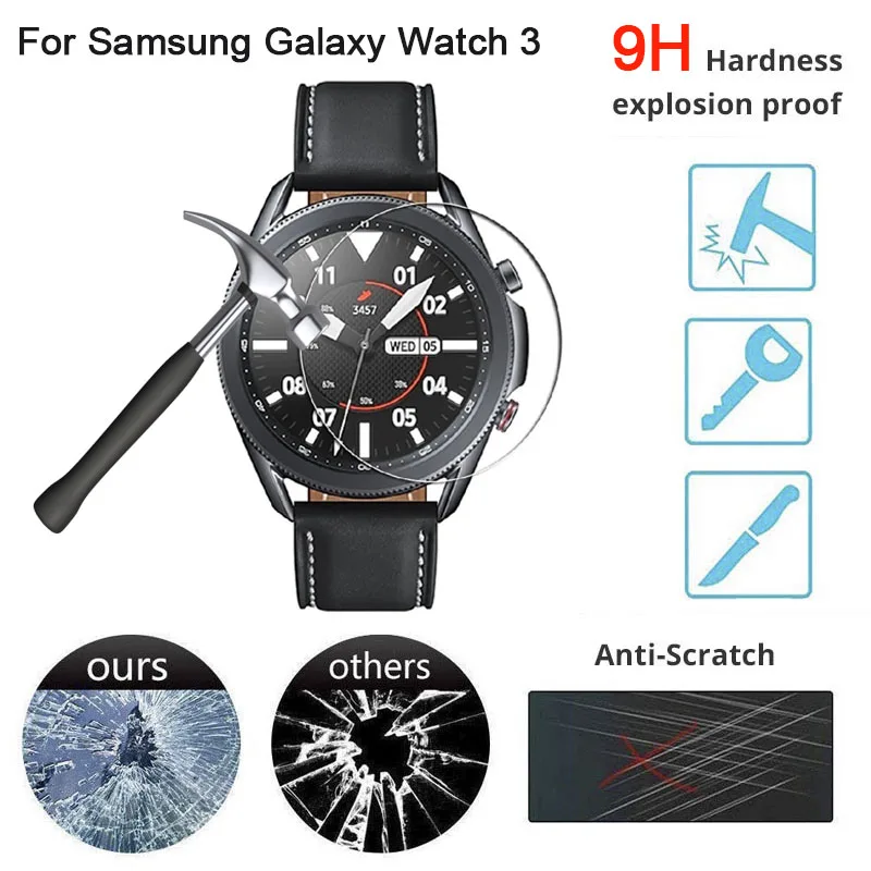 9H пленка для Samsung Galaxy Watch 3 45 мм Премиум Закаленное стекло защита экрана от