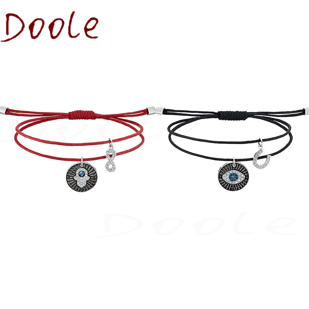

2022 SWA New High Quality Fashion Jewelry Charm Classic Fashion Seiko Bracelet Male and Female Couple Demon Eye Hamsa Bracelet