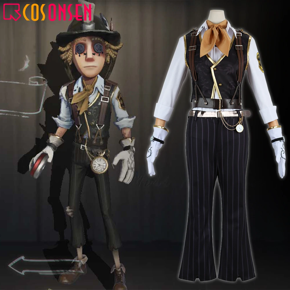 Kopen Game Identiteit V Norton Campbell Cosplay Kostuum Survivor Prospector Originele Huid Monster Manager Cosplay Halloween Kostuum