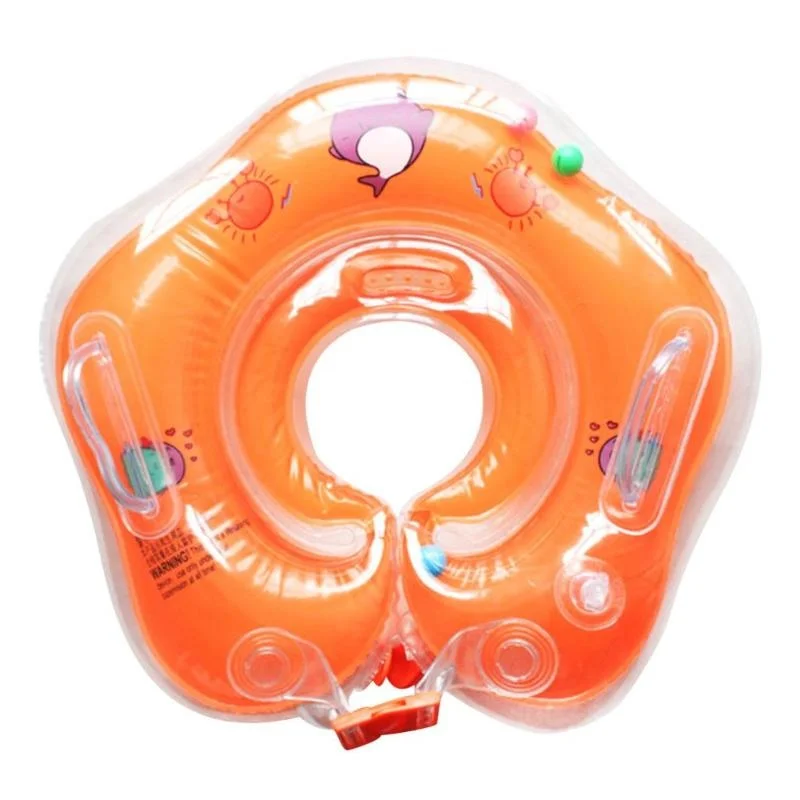 

Baby Swimming Neck Ring Tube Safety Infant Bathing Float Circle Summer Inflatable Water Floating Drink Cup Holder Accessories