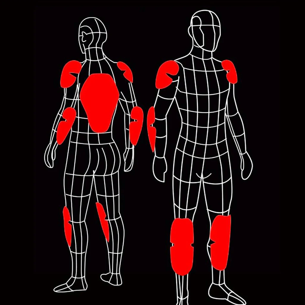 Мотоциклетный костюм из куртки и брюк с защитой от ветра | Автомобили мотоциклы