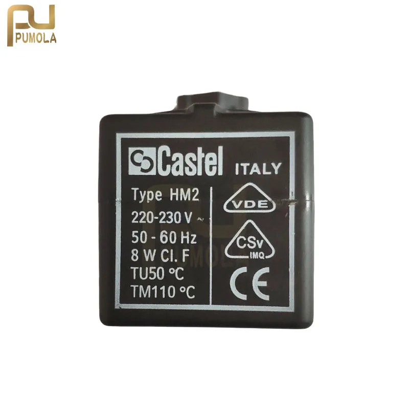 

Катушка Castel 9100/RA6 типа HM2 220 В ~ 230 В 8 Вт электромагнитный клапан для охлаждения в переменного тока 24 В постоянного тока в переменного тока 24 В переменного тока в переменного тока 12 В постоянного тока