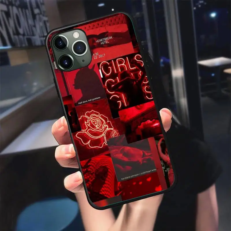 

Solid color newspaper Phone Case For iphone 5s 6 7 8 11 12 plus xsmax xr pro mini se Cover Fundas Coque