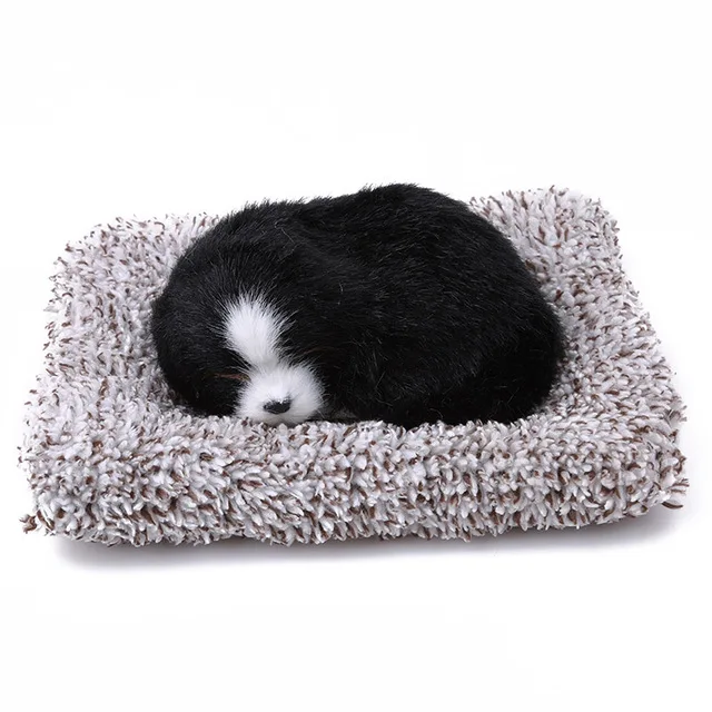 BordorCollie dog Детские мягкие игрушки прекрасный моделирование животных Лабрадор/кукла "Хаски" Плюшевые спящие собаки игрушки детские игрушки декорации и подарки на день рожденья - Цвет: BordorCollie dog