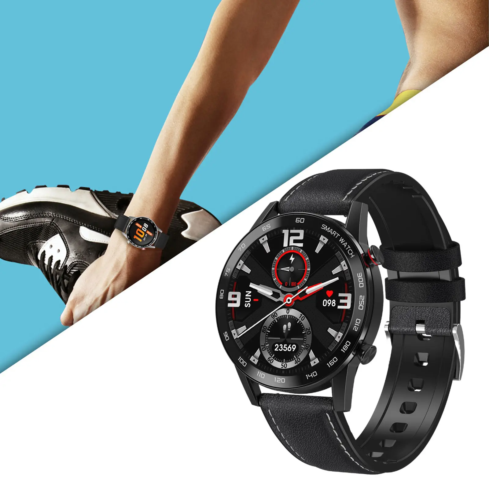 Умные спортивные часы шагомер Встроенные Спортивные приложения фитнес-трекер