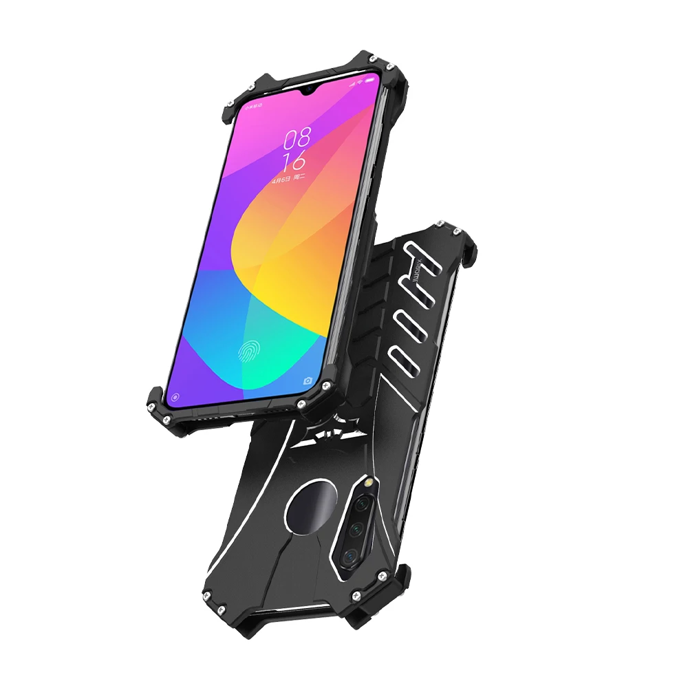 Металлический бампер с Бэтменом для Xiaomi Mi A3 Mi8 9 Lite MI Play Max3 A2 противоударный
