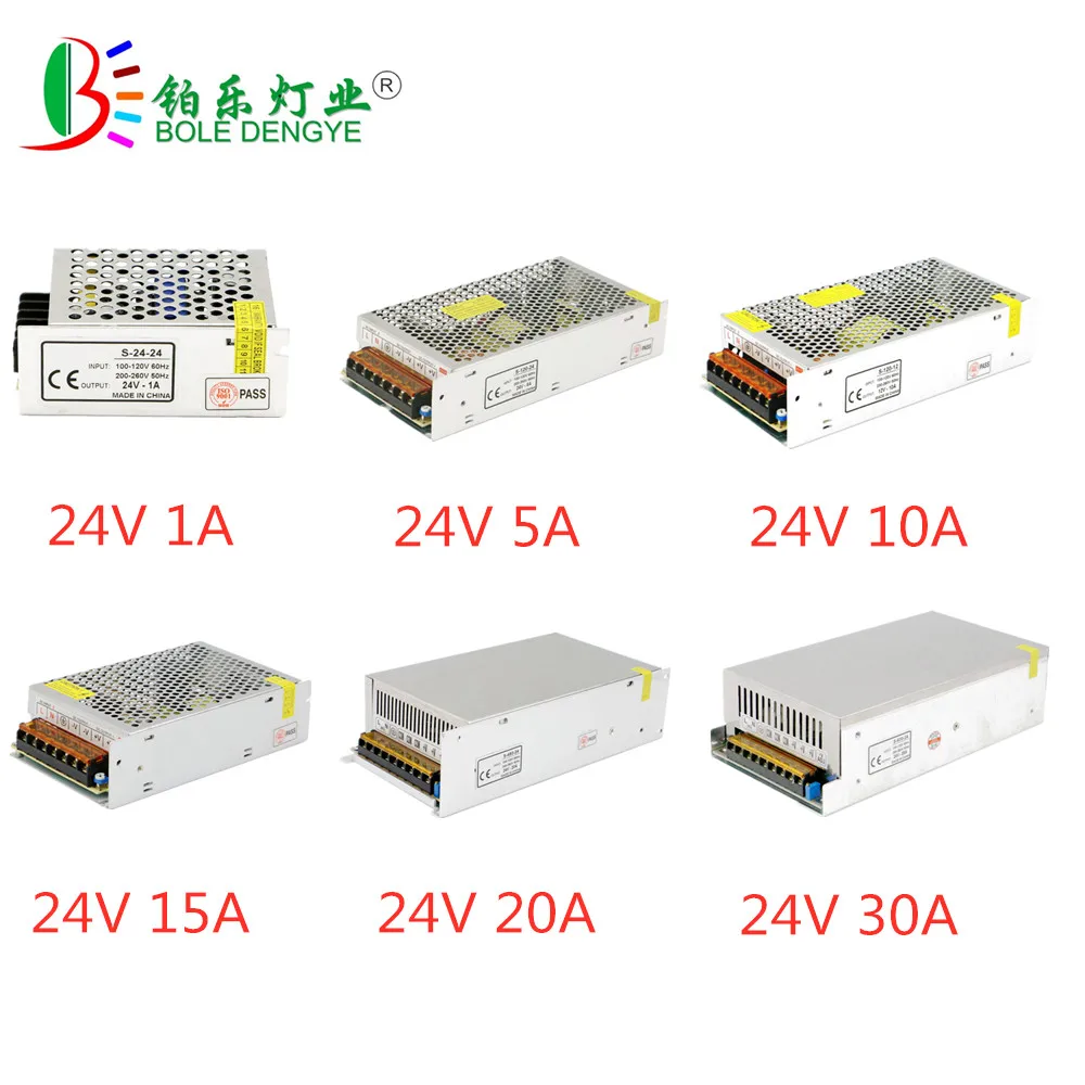 

Switching Power Supply AC 110V 220V To DC 5V 12V 24V Power Adapter 1A 2A 3A 5A 10A 15A 20A 30A 40A 50A Lighting Transformer