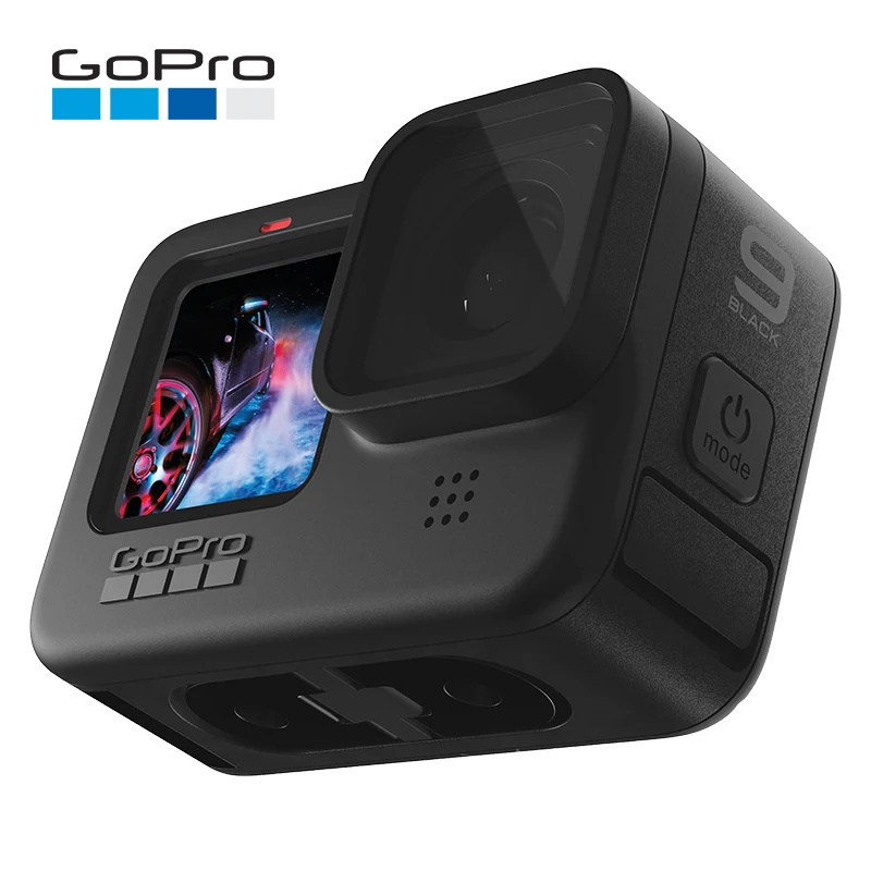 GoPro hero 9 черная камера с автоспуском и функцией стабилизации 20 МП видеокамера для