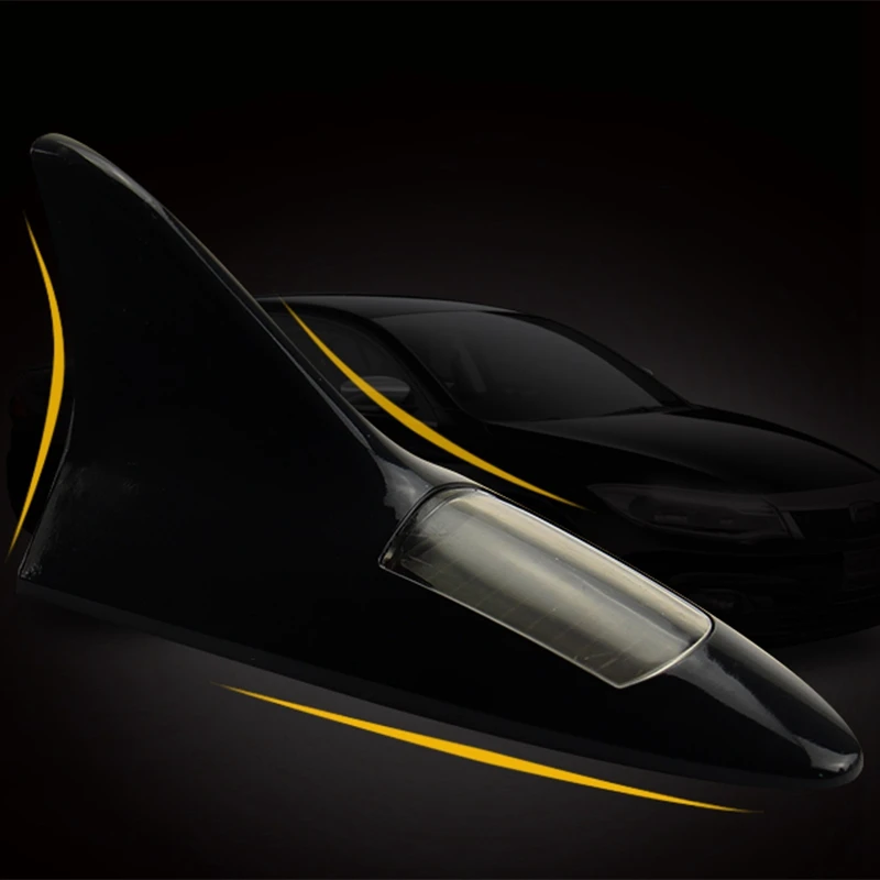 Акулий плавник стробоскоп задний светильник s светодиодный солнечный анти