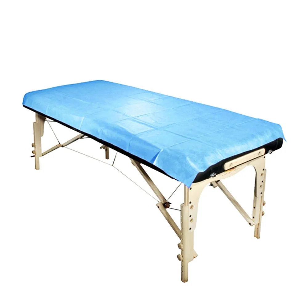 

10pcs/bag Spa Disposable Bed Sheets Salon Massage Bed Cover Non-Woven Waterproof Anti-oil 69in X 31.5in Hospital