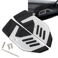 motorcycle footrest pad mat footboard foot pegs plate pad for yamaha tmax 530 t max 530 t max 530 2017 2018