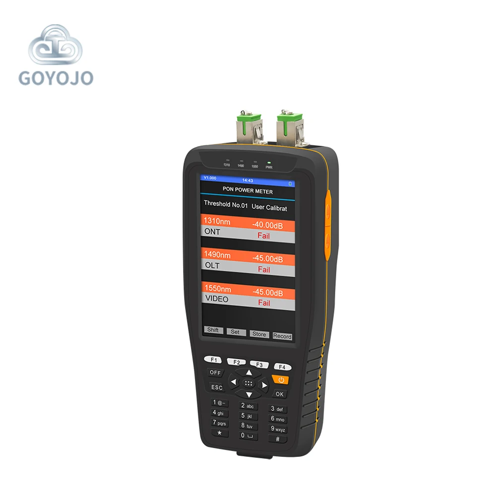 PON оптический измеритель мощности Высокоточный сетевой детектор тестер FTTH с