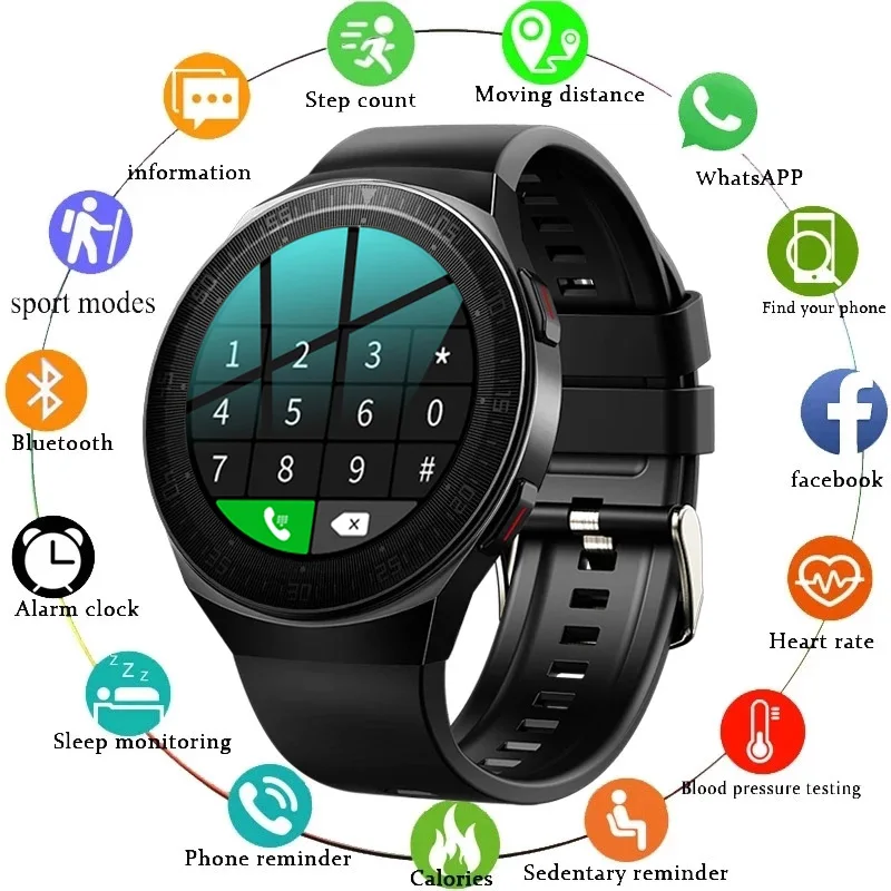 

2021 Новый Bluetooth наручные Смарт-часы с Для мужчин 8G карты памяти музыкальный плеер smartwatch для ios и Android телефон Водонепроницаемый Фитнес трекер