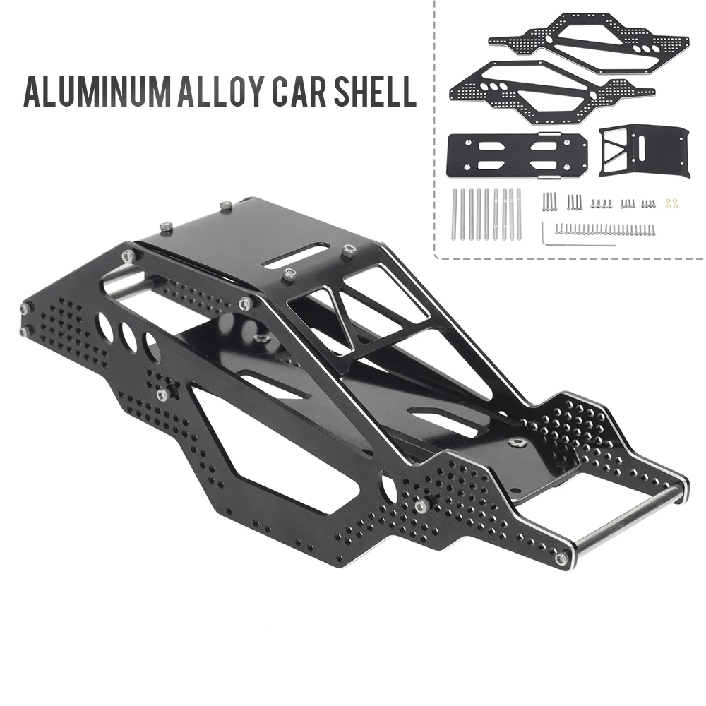 

Aluminum Alloy RC Car Chassis Frame Conversion Car Body Frame for 1/24 Axial SCX24 90081 RC Car Accessories
