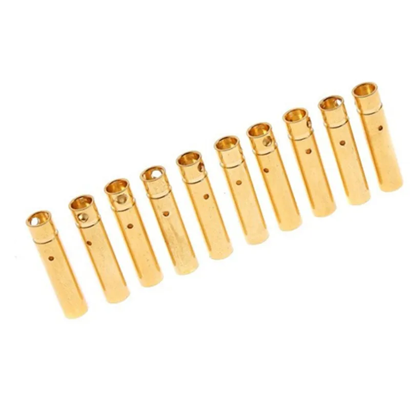 Оригинальный аутентичный 20 шт./лот 4 0 мм позолоченный штекер типа папа и мама для