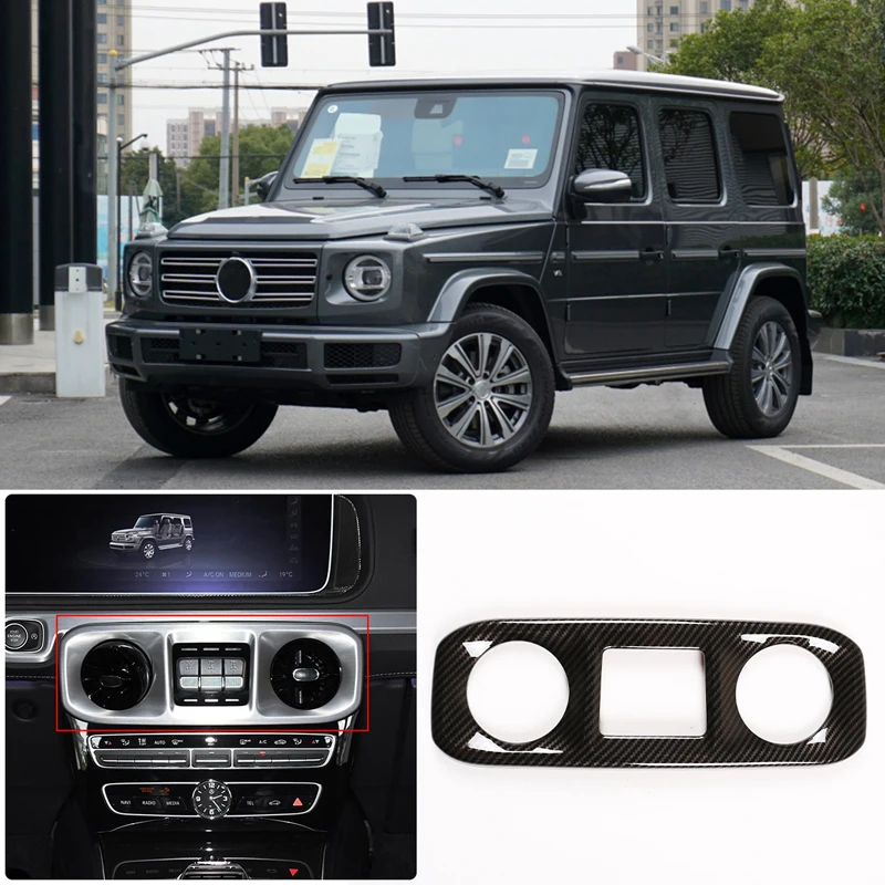 

For 2019-2020 Mercedes-Benz G-Class W463 ABS car center console air conditioning air outlet decorative frame cover sticker