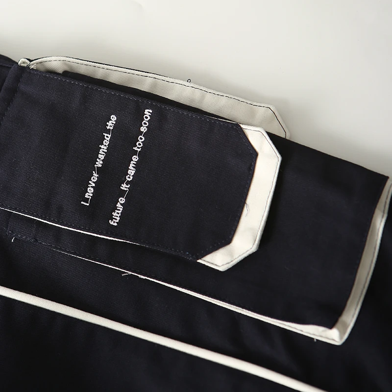 Techwear мужские спортивные брюки карго модные с несколькими карманами Мужская