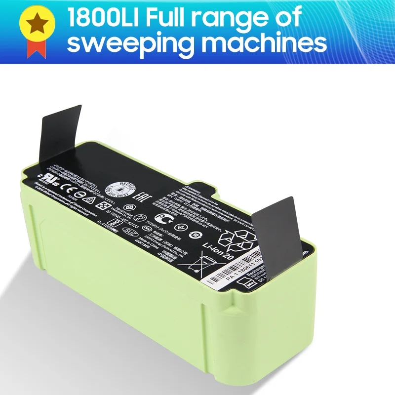 Original Replacement Battery 2130LI 1800LI for IRobot Roomba 595 650 980 655 690 780 805 860 880 890 960 760 770 780 Series