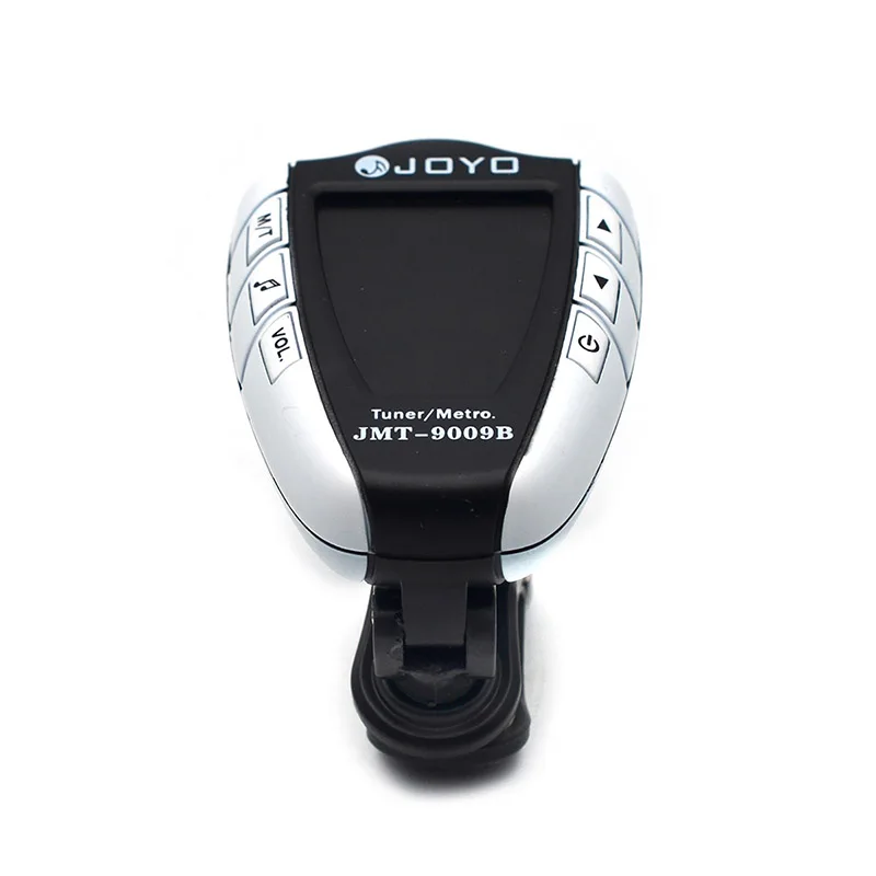 JOYO JMT-9009B 2-в-1 вращающийся ЖК-дисплей гитарный тюнер Clip-on электронный метроном для