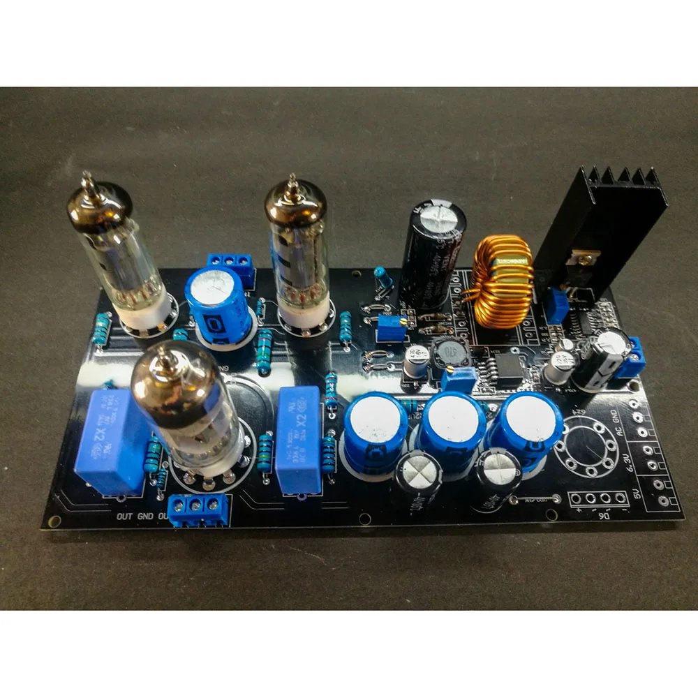 Вакуумный трубчатый предусилитель Lusya 6Z4 6J4 6N1 Audio DC12V HiFi T1445 | Электроника