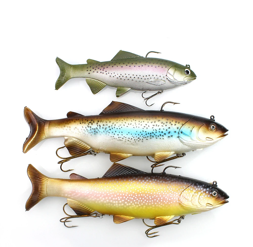 

Simulation Lures, Bionic Soft Rapala Fishing Lures, 400G30CM Deep Sea Big Fish Lure, Suitable for Sturgeon Predatory Fish