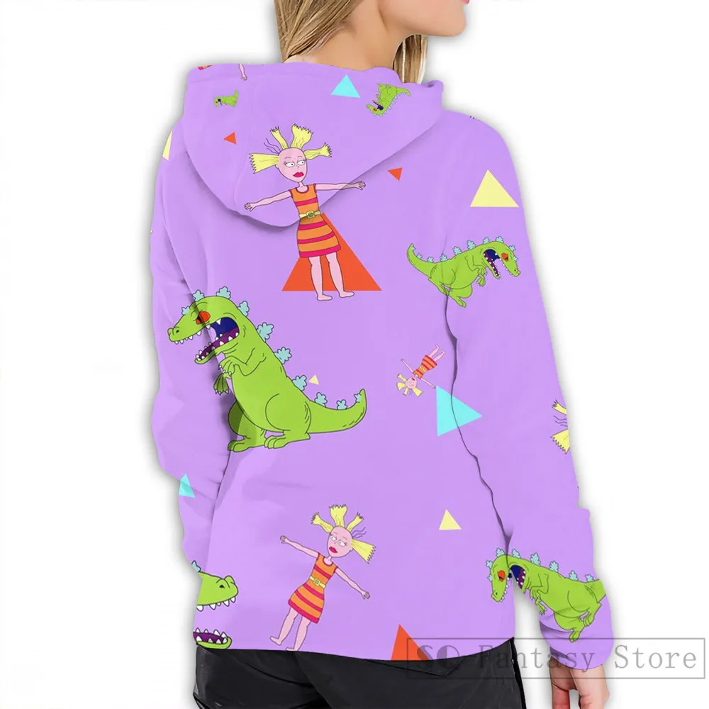 Женская Повседневная Толстовка с капюшоном и принтом Cynthia | Мужская одежда