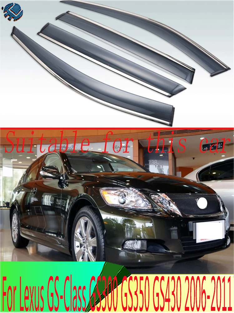 Wind Deflector ABS Plastic Grille Lexus IS250 IS350 F Rear Window