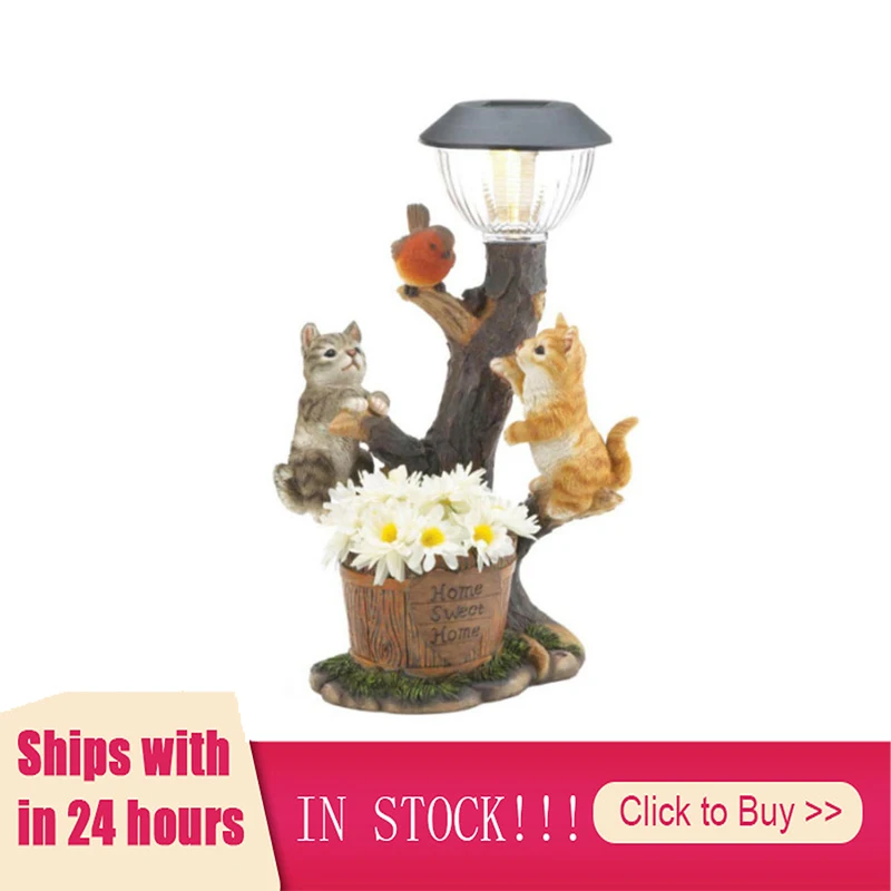 

Светодиодный уличный светильник на солнечной батарее, ландшафсветильник лампа в виде кролика, маленькое украшение для сада, настольное укр...