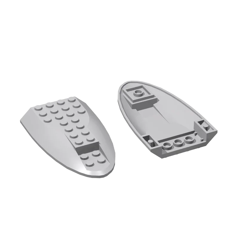 

1 шт., Детский конструктор с фюзеляжом, 6x10x1