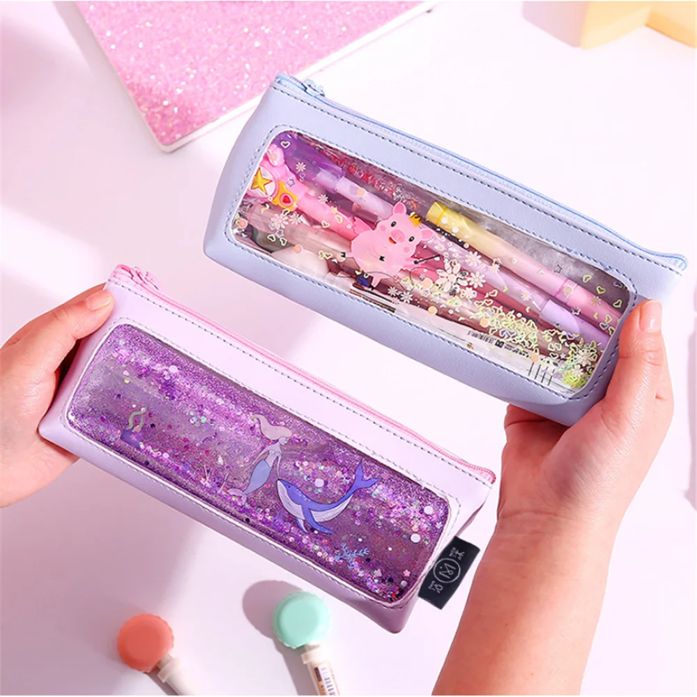 Милый розовый прозрачный мультяшный водонепроницаемый полиуретановый Чехол