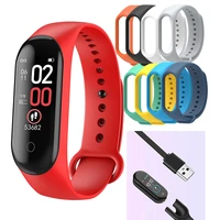 m4 sport smart band smart watch blood pressure monitor smart wristband smartwatch bracelet m4 wristband for men women dropship