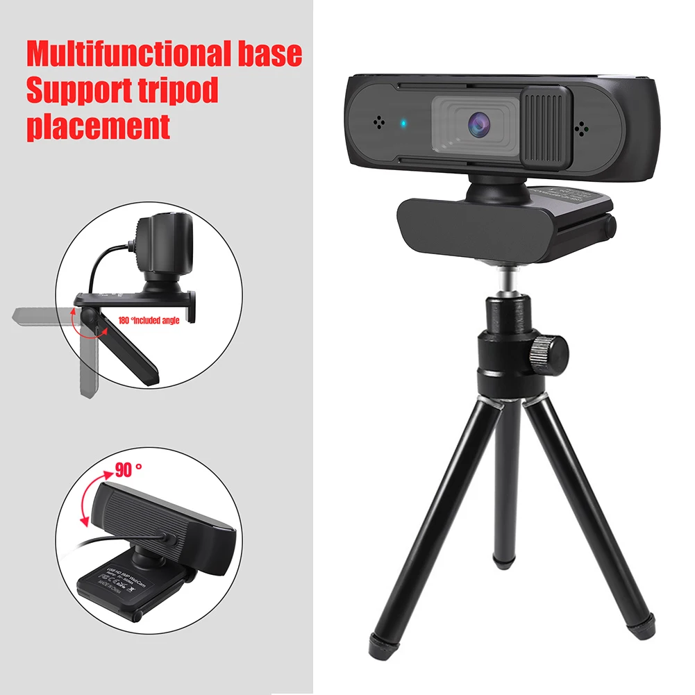 S2 1080P HD веб камера USB Бытовая с микрофоном + крышка конфиденциальности 5MP