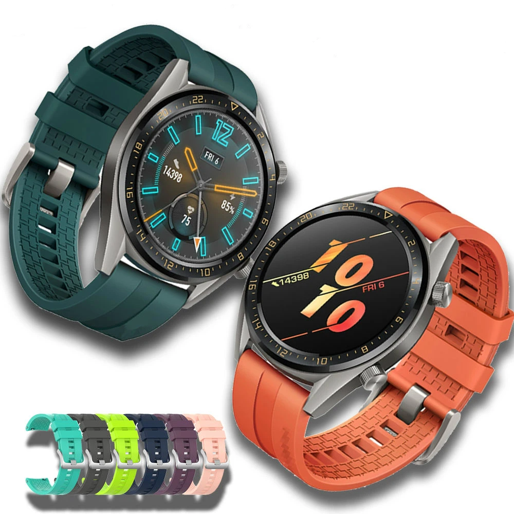 

Wrist Strap Band for Huawei Watch GT 46mm/samsung gear s3 sports /Amazfit GTR 47mm smartwatch band Leather/nylon Ribbon