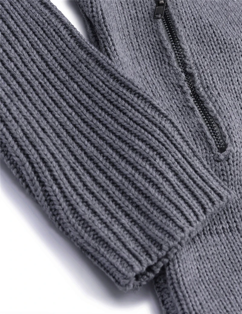 2019 Autumn New Wool Men Sweater Cardigans Winter Business Male Jacket Coat Shawl-Collar Raglan Sleeves Brand MuLS |