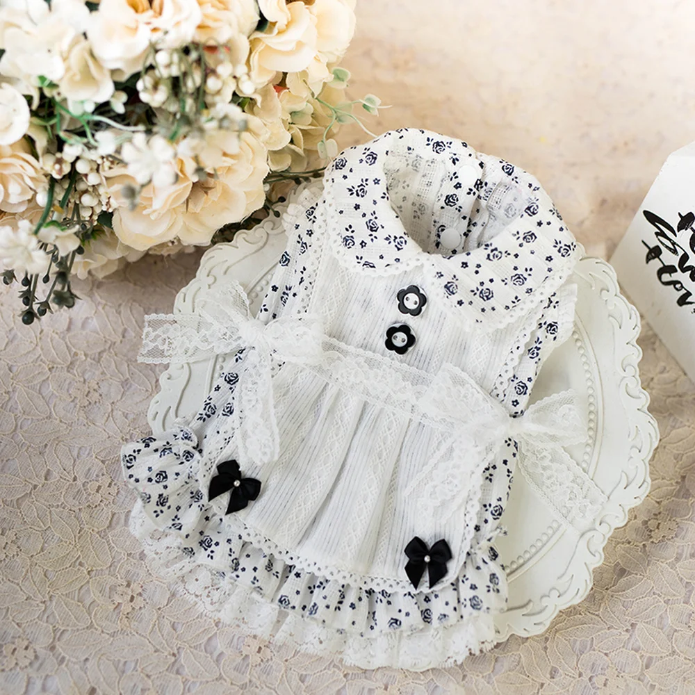 

Hot Princess Jumpsuits Pet Clothing Pomeranian Poodle Schnauzer Costume Chihuahua Yorkshire Terrier Puppy Small Dog Dress Skirts