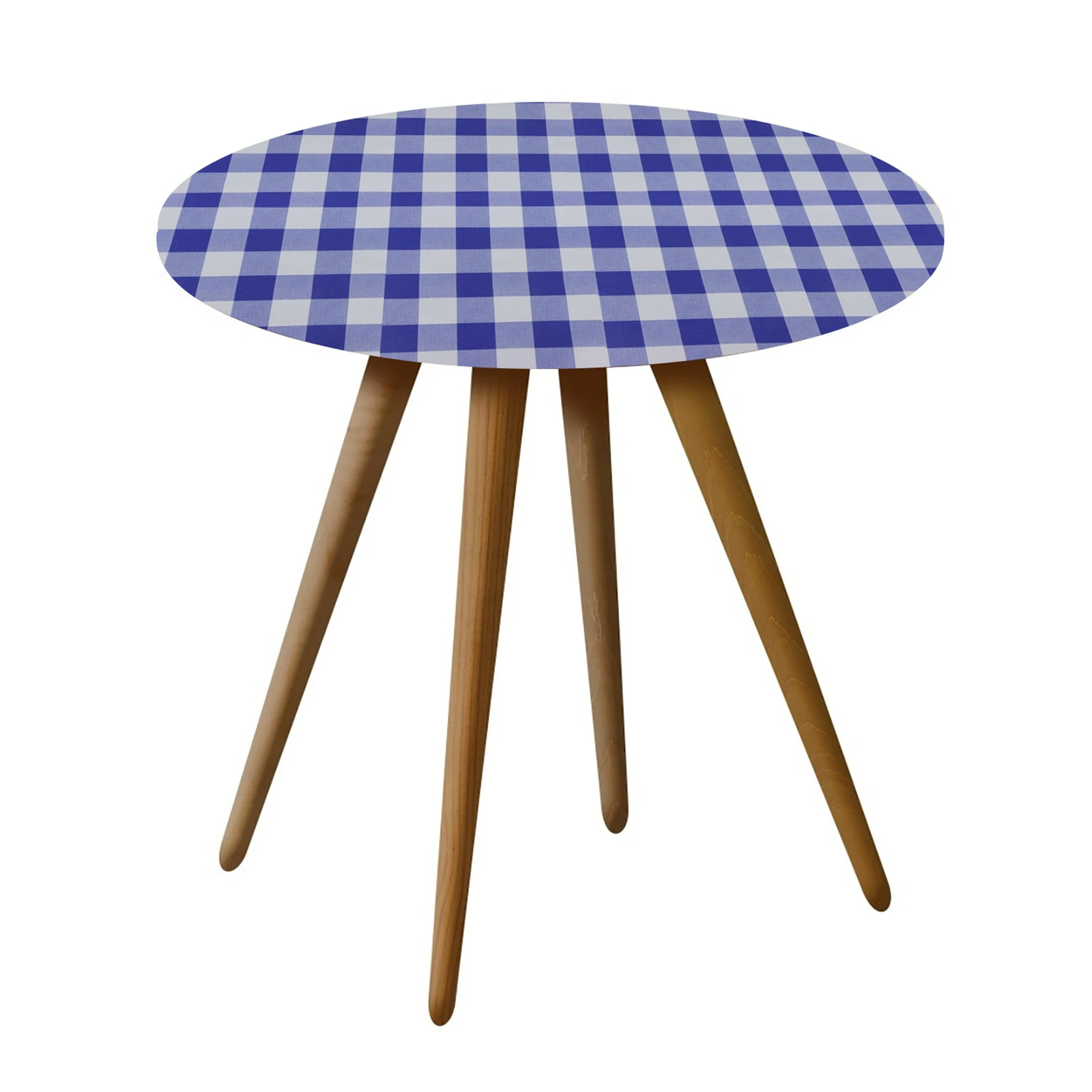 Round Table Cloth Pastoral PVC Plastic Kitchen Tablecloth Oilproof Decorative Elegant Waterproof Fabric Cover | Дом и сад