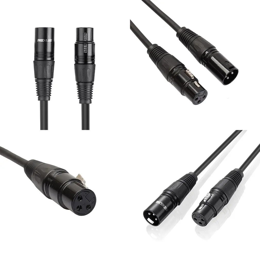 

XLR Male To Female Audio Cable For Microphone Home Theater Male To Female Copper Audio Cable Tv Ktv Soundbox