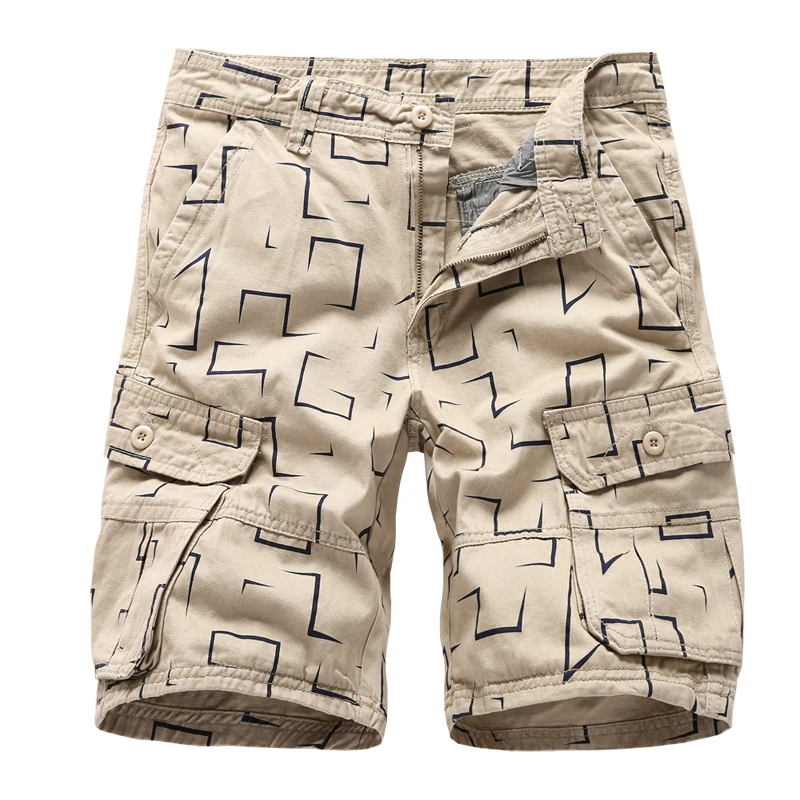 Camouflage Tactical Cargo Shorts Men Brand Jogger Military Cargo Shorts Men Korea Trend Loose Men Cargo Shorts Streetwear