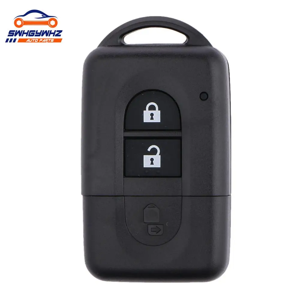 Удаленный ключ Smart Shell FOB ЗАМЕНА для Nissan MICRA QASHQAI JUKE сломанные чехлы с 2 мягкими