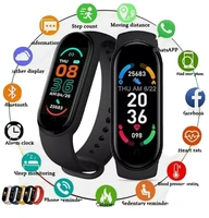 2021 new m6 smart band watch bracelet fitness tracker blood pressure heart rate