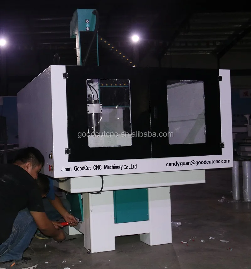 

GoodCut cnc small metal engraving machine for metal moulding