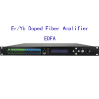 free shipping 8x20dbm 8x23dbm 8x24dbm with wdm 1550nm optical fiber amplifier cable erbium doped fiber amplifier edfa