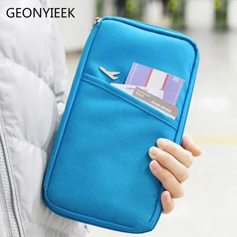 Дорожная Обложка для паспорта кошелек путешествий многофункциональная упаковка