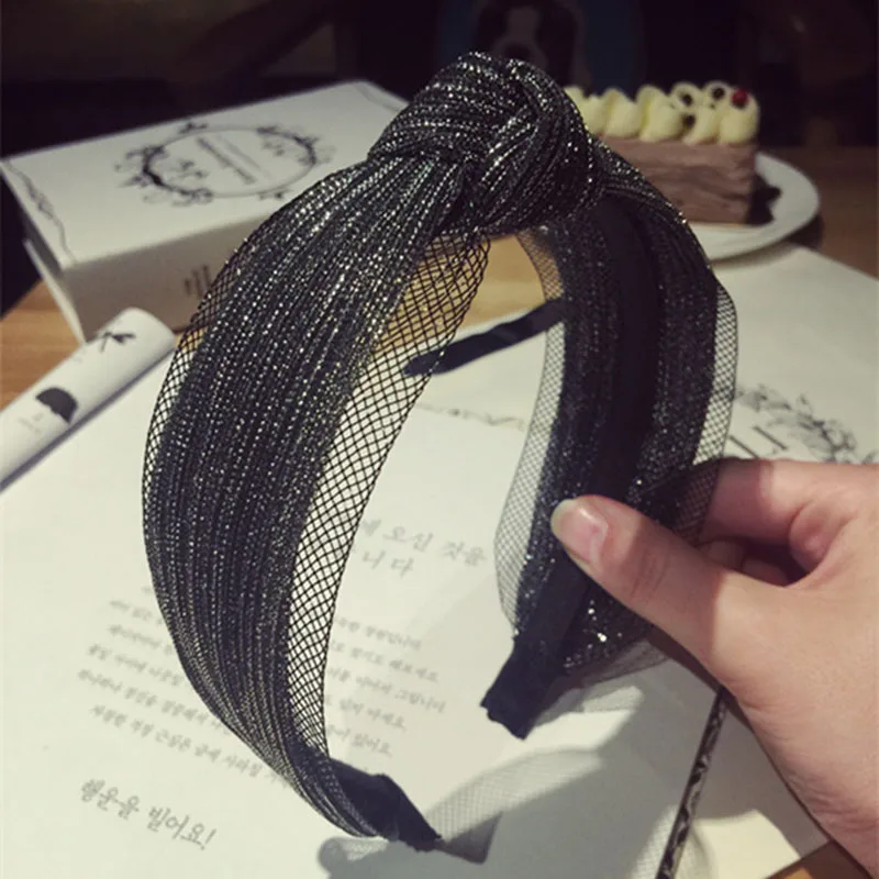 Новое поступление Fold Hairband для женщин широкий обруч волос повязки на голову