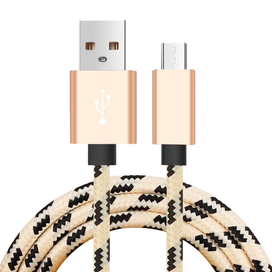 10 шт. нейлоновый Micro 5pin USB кабель для быстрой зарядки мобильный телефон